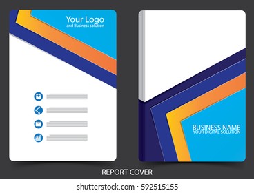 Annual report cover design