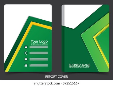 Annual report cover design