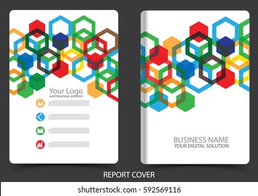Annual report cover design