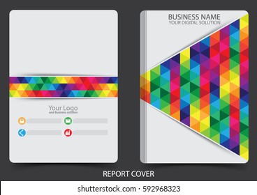 Annual report cover design