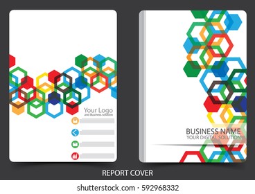 Annual report cover design