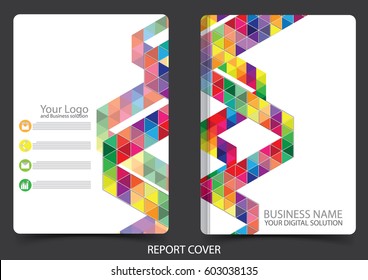 Annual report cover design