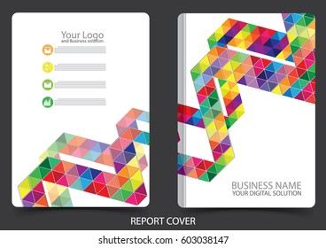 Annual report cover design