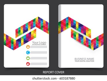 Annual report cover design
