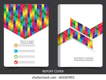Annual report cover design