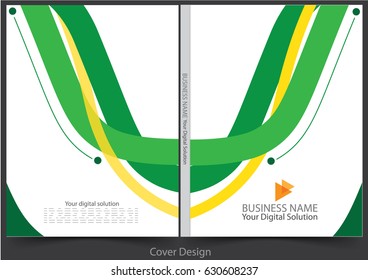 Annual report cover design