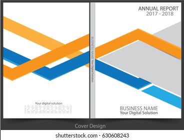 Annual report cover design