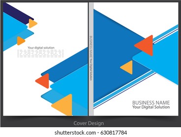 Annual report cover design