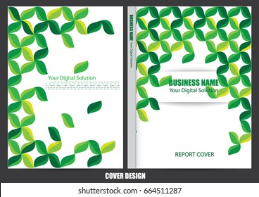 Annual report cover design