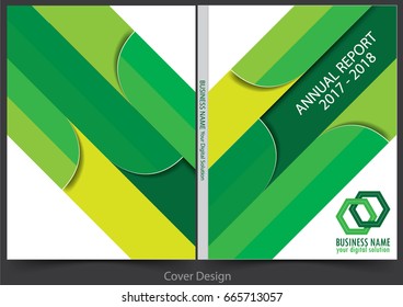 Annual report cover design