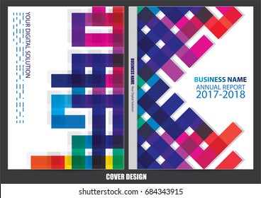 Annual report cover design