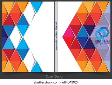Annual report cover design