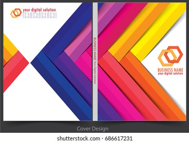 Annual report cover design