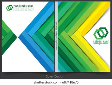 Annual report cover design