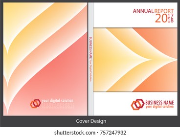 Annual report cover design