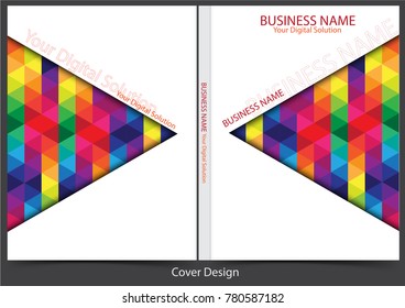 Annual report cover design