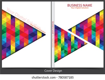 Annual report cover design