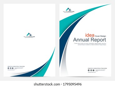 Annual Report Cover Design Template