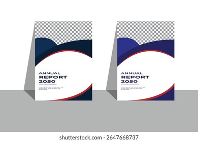 annual report cover page template