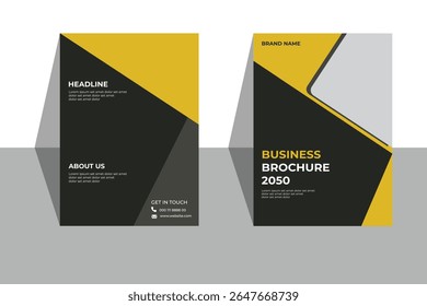 annual report cover page template