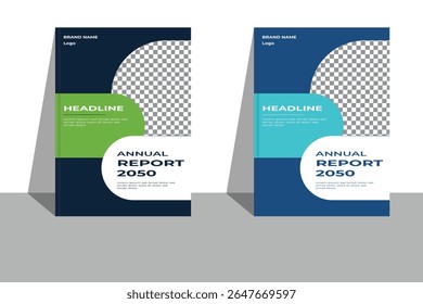 annual report cover page template