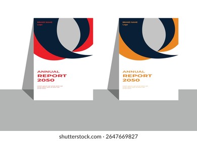 annual report cover page template