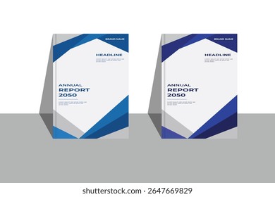 annual report cover page template