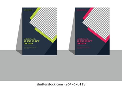 annual report cover page template