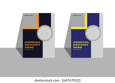 annual report cover page template