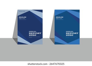 annual report cover page template
