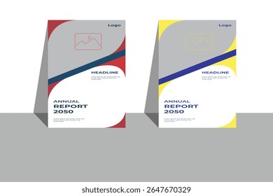annual report cover page template