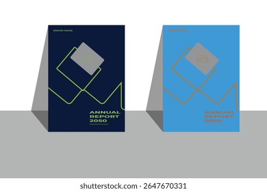 annual report cover page template