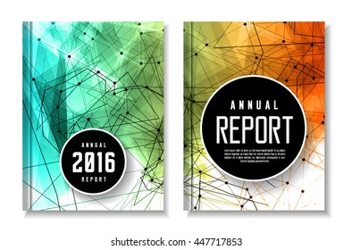 Annual report cover template