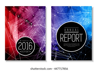 Annual report cover template