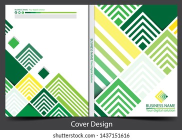 Annual report cover for your business design