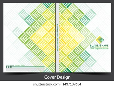 Annual report cover for your business design