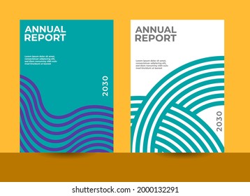 Annual Report Design, Corporate Report Cover Design, A4