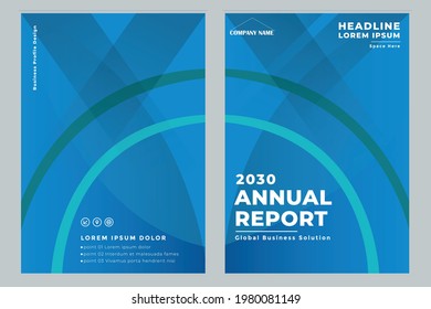 annual report design creative modern professional 