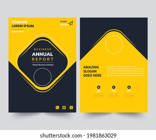 Annual Report design Layout Multipurpose use for any Project, annual report, Brochure, flyer, Poster, Booklet, etc.