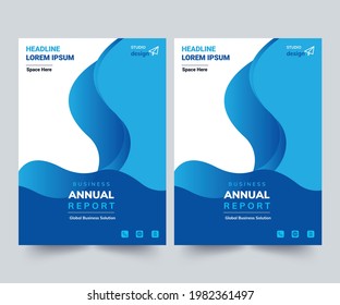 Annual Report design Layout Multipurpose use for any Project, annual report, Brochure, flyer, Poster, Booklet, etc.