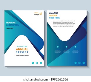 Annual Report design Layout Multipurpose use for any Project, annual report, Brochure, flyer, Poster, Booklet, etc.