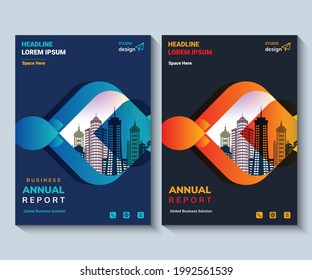 Annual Report design Layout Multipurpose use for any Project, annual report, Brochure, flyer, Poster, Booklet, etc.