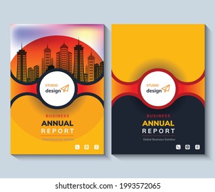 Annual Report design Layout Multipurpose use for any Project, annual report, Brochure, flyer, Poster, Booklet, etc.