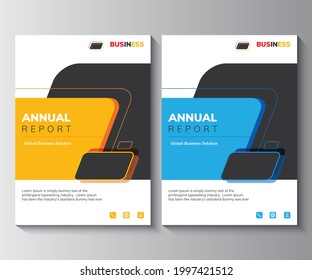 Annual Report design Layout Multipurpose use for any Project, annual report, Brochure, flyer, Poster, Booklet, etc.