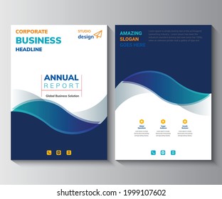 Annual Report design Layout Multipurpose use for any Project, annual report, Brochure, flyer, Poster, Booklet, etc.