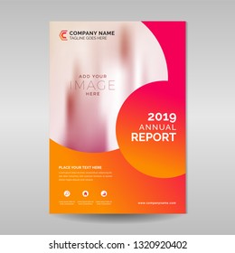 Annual report design template