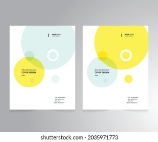 Annual report design vector template in A4 size. book cover design. Abstract Brochure design. Simple pattern. Flyer promotion. Presentation cover. Vector illustration