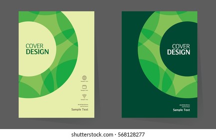 Annual report design vector template in A4 size. book cover design. Abstract Brochure design. Simple pattern. Flyer promotion. Presentation cover. Vector illustration.