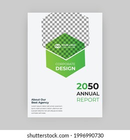 Annual Report Flyer Design Template