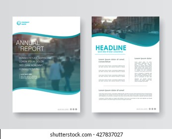 Annual report, flyer, presentation, brochure. Front page report , book cover layout design. Design layout template in A4 size . Abstract business cover templates